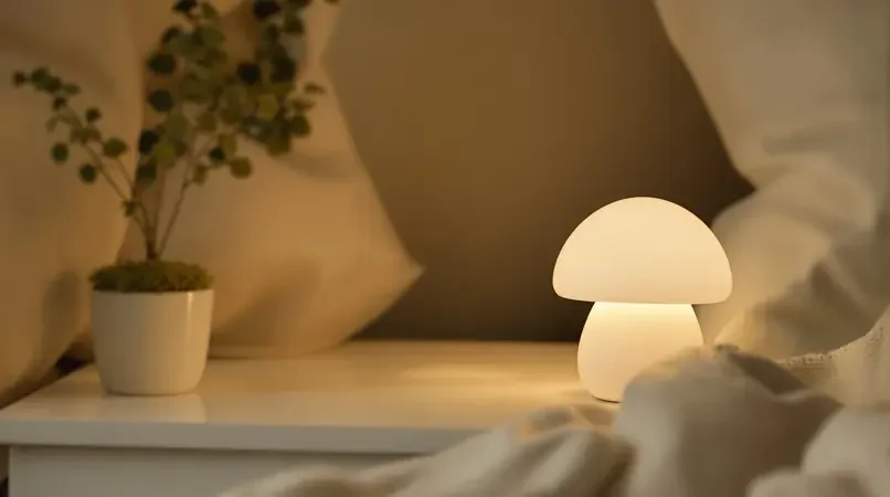 蘑菇造型的小夜灯 - 芒果视频 蘑菇造型的小夜灯 封面
